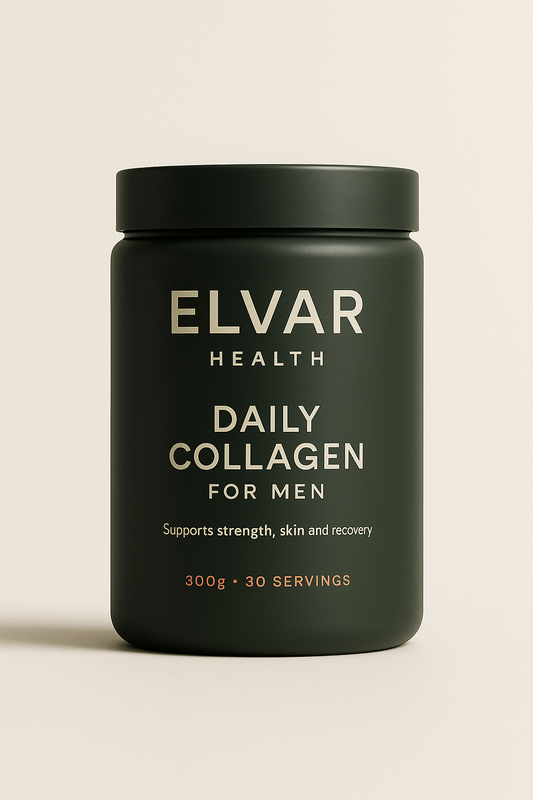 Elvar Health | Daily Collagen for Men | Tub