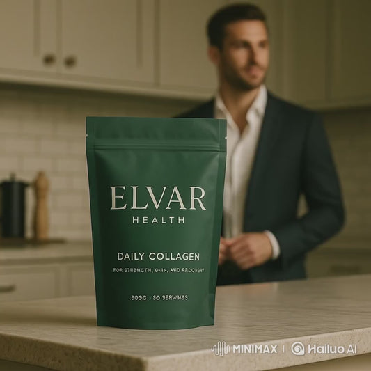 Elvar Health | Daily Collagen for Men | Pouch
